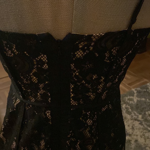 NWOT Keepsake The Label Australian company black lace dress w/ spaghetti straps - Picture 9 of 12